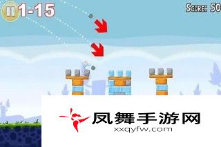 《愤怒的小鸟》图示流程攻略：1-15