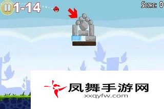 《愤怒的小鸟》图示流程攻略：1-14