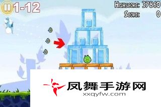 《愤怒的小鸟》图示流程攻略：1-12