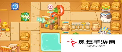 《保卫萝卜4》法老归来第42关通关攻略