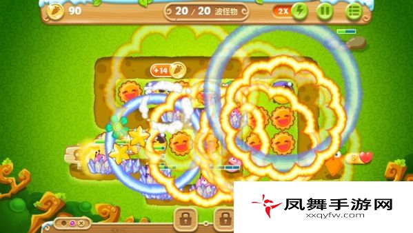 保卫萝卜2攻略：第16关攻略 极地冒险1宝石金萝卜教程