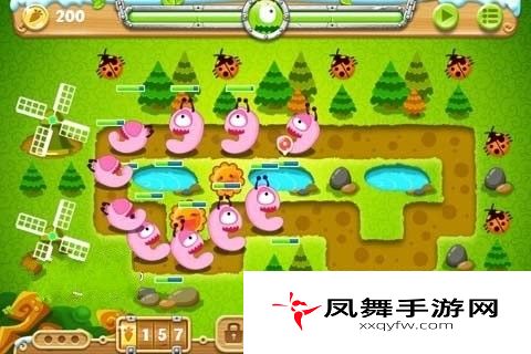 保卫萝卜2攻略：第18关攻略 极地冒险1宝石金萝卜教程