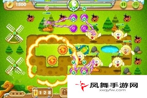 保卫萝卜2攻略：第18关攻略 极地冒险1宝石金萝卜教程