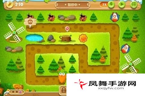 保卫萝卜2攻略：第19关攻略 极地冒险1宝石金萝卜教程