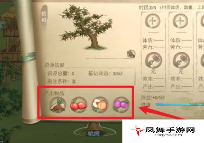 《桃源记》干粮获取方法