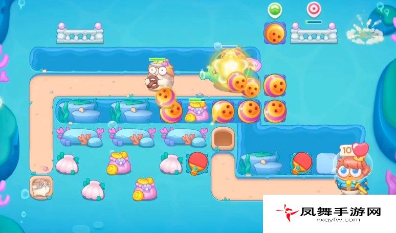 《保卫萝卜4》嗨钓度假岛第12关通关攻略