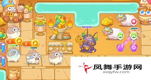 《保卫萝卜4》法老归来第24关通关攻略