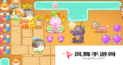《保卫萝卜4》法老归来第24关通关攻略
