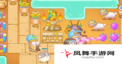 《保卫萝卜4》法老归来第24关通关攻略