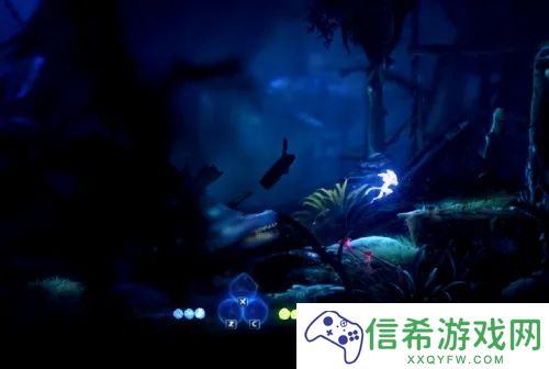 奥日与萤火意志第一关怎么玩