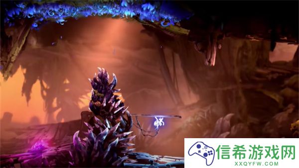 奥日与萤火意志怎么抓绳子上的光