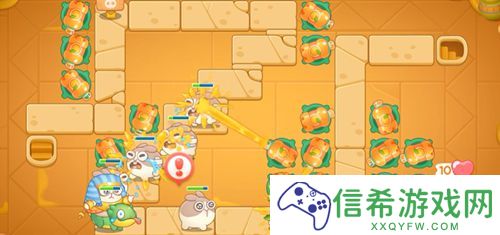 保卫萝卜4法老归来第119关怎么过