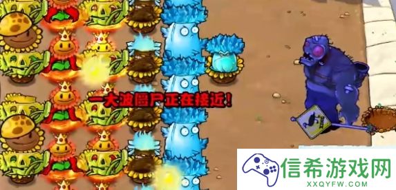植物大战僵尸杂交版挑战模式第34关怎么通关